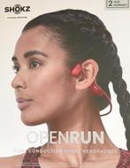 SHOKZ OPENRUN BONE CONDUCTION KOPTELEFOON, Audio, Tv en Foto, Koptelefoons, Overige merken, Bluetooth, Zo goed als nieuw, Op oor (supra aural)