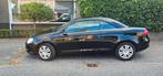 VOLKSWAGEN EOS CABRIO 1.4 TSI ZWART 2008, Auto's, Volkswagen, Voorwielaandrijving, Stof, Cabriolet, Zwart
