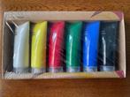 6 Tubes "Acrylverf" Diverse Kleuren Nieuw in Doos, Hobby en Vrije tijd, Ophalen of Verzenden, Nieuw, Schilderen op nummer