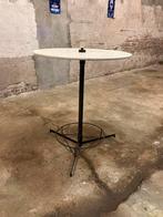 4x Sta-tafels met ijzer frame & houten blad, Ophalen of Verzenden, Gebruikt