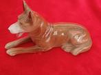herdershond vintage / erphila germany shephard dog, Ophalen of Verzenden, Gebruikt, Dier
