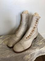 Antieke victoriaanse knooplaarsjes / schoenen, Ophalen of Verzenden