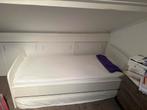Gratis 1 persoonsbed (wit), Huis en Inrichting, Ophalen, Gebruikt, 90 cm, Eenpersoons