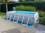 Intex zwembad 300x175x80 met pomp en trap, Gebruikt, Rechthoekig, 80 tot 120 cm, Opzetzwembad
