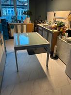 Uitschuifbare eetkamer tafel., Huis en Inrichting, Tafels | Eettafels, Ophalen, Gebruikt, 100 tot 150 cm, 200 cm of meer