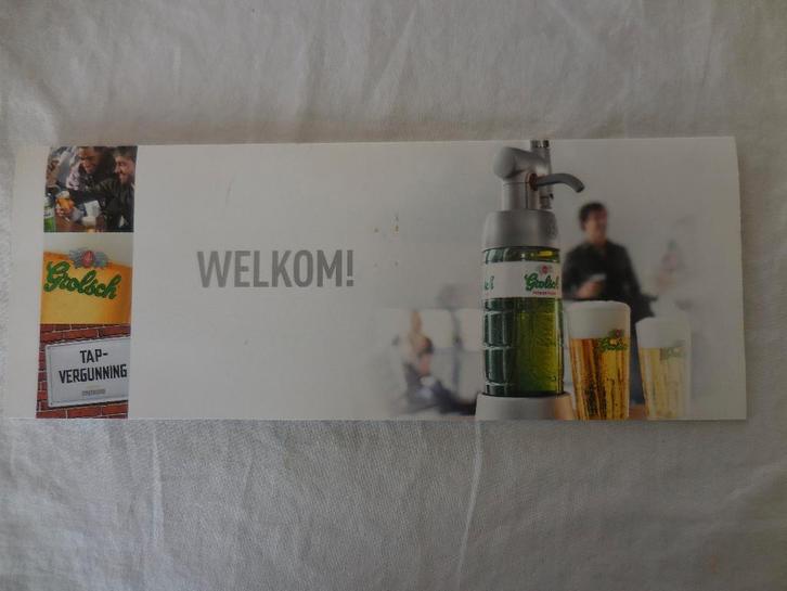 Grolsch en Amstel Bier Bierafschuimer, Verzamelen, Biermerken, Zo goed als nieuw, Overige typen, Amstel, Ophalen