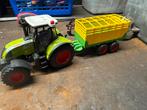 Claas Arion 540 met aanhanger - Speelgoed tractor, Hobby en Vrije tijd, Modelauto's | 1:32, Ophalen of Verzenden, Zo goed als nieuw