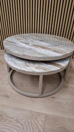 salontafel set 2 delig model Fairfax van Richmond Interiors, Ophalen, Richmond Interiors, 50 tot 100 cm, Richmond Interiors