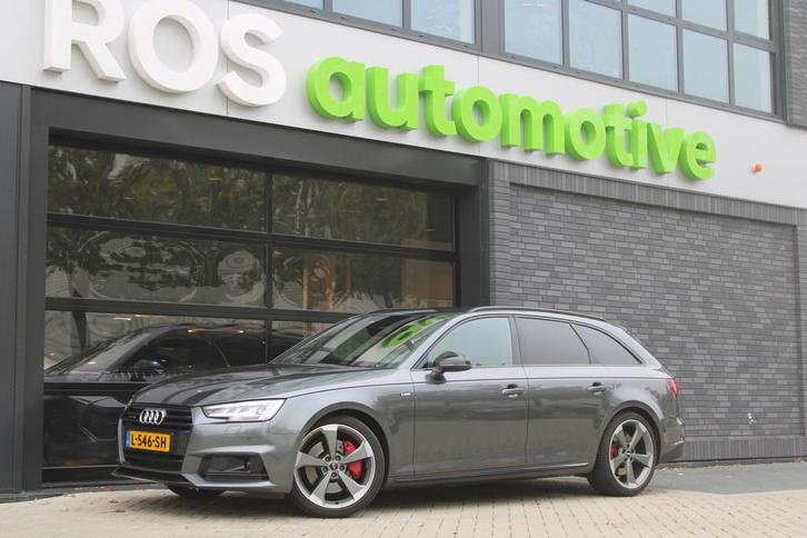 Audi A4 Avant 2.0 TFSI MHEV quattro Sport S line black editi, Auto's, Audi, Bedrijf, Te koop, A4, 4x4, ABS, Adaptive Cruise Control