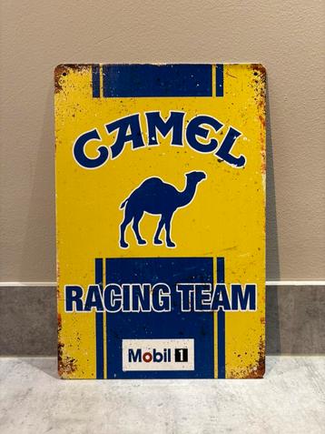 Mancave Bar Café Wanddecoratie metalen bordje Camel Racing beschikbaar voor biedingen