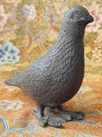 Mooi oud Oosters brons beeldje van een duif 20 cm., Ophalen of Verzenden