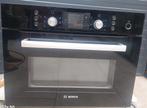 bosch ht5hb84k Inbouw Combimagnetron zwart ZGAN!, Zo goed als nieuw, Oven met grill, Inbouw, 45 tot 60 cm