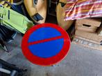 Bijzettafel tafel verkeersbord, Ophalen, Minder dan 55 cm, Gebruikt, Rond