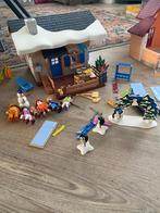 Playmobil skihut en ski schooltje 9280 en 9282, Ophalen of Verzenden, Zo goed als nieuw