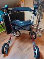 Topro olympos  lichtgewicht rollator Met grote wielen., Ophalen, Lichtgewicht, Zo goed als nieuw