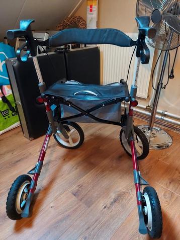 Topro olympos  lichtgewicht rollator Met grote wielen.  beschikbaar voor biedingen