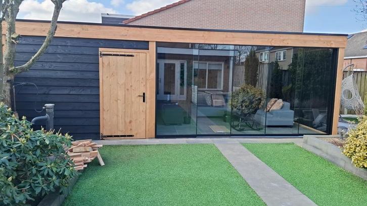 Douglas bergingen/schuren MAATWERK, SERVICE EN VAKMANSCHAP!, Tuin en Terras, Bergingen en Tuinkasten, Nieuw, Overige typen, Hout