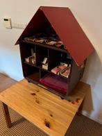 Ouderwets poppenhuis, Verzamelen, Poppenhuizen en Toebehoren, Ophalen, Poppenhuis