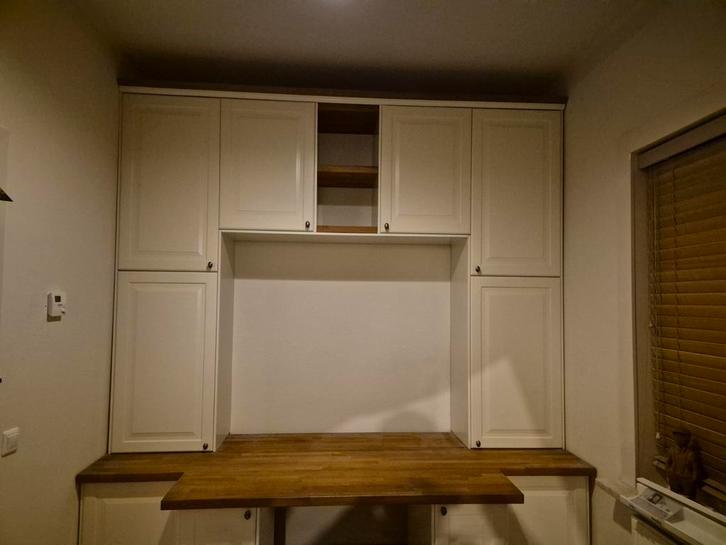 Werkplek bureau hobby hobbywerkplek kastwand werkplaats, Huis en Inrichting, Kasten | Overige, Gebruikt, Ophalen