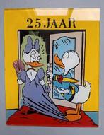 Glazen afbeelding Donald Duck., Verzamelen, Disney, Gevondenengemaakt@gmail.com, Disney, Ophalen of Verzenden, Disney