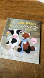 Kristel Droog-Dekkers - Mijn knuffels van sokkenwol, Boeken, Hobby en Vrije tijd, Ophalen of Verzenden, Breien en Haken, Zo goed als nieuw