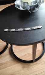 Stalen armband, Sieraden, Tassen en Uiterlijk, Armbanden, Ophalen, Zo goed als nieuw, Zilver, Staal