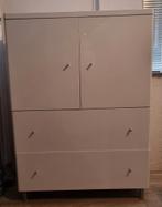 Kast Ikea wit, 50 tot 100 cm, 1 of 2 laden, 25 tot 50 cm, 100 tot 150 cm