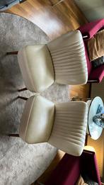 Vintage-look cocktailstoel 2st., Huis en Inrichting, Stoelen, Ophalen, Kunststof, Gebruikt, Twee
