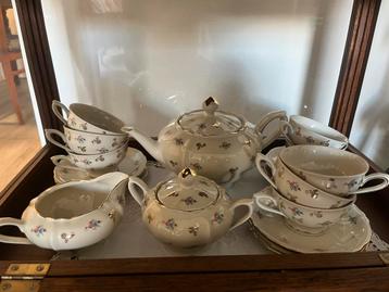 Roomstel porseleinen thee servies Spenzo 21 delig beschikbaar voor biedingen