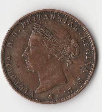 Jersey 1/24 shilling, 1877   beschikbaar voor biedingen