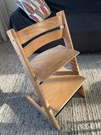 Tripp Trapp Kinderstoel - Blank Hout, Kinderen en Baby's, Kinderstoelen, Ophalen, Gebruikt, Meegroeistoel, Aanschuifbaar