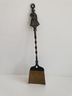 Openhaard schep antiek oud vintage brons koper, Ophalen of Verzenden