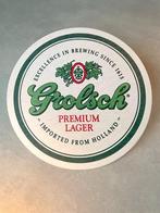 Reclamebord Grolsch logo 40x40cm aluminium, Ophalen of Verzenden, Nieuw, Reclamebord, Plaat of Schild, Grolsch