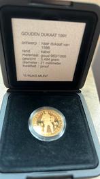 Enkele gouden dukaat 1991, Ophalen of Verzenden, Goud