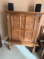 Kast met prachtig houtsnijwerk, Antiek en Kunst, Antiek | Meubels | Kasten, Ophalen