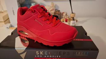 skechers uno dames rood nieuw maat 36 beschikbaar voor biedingen