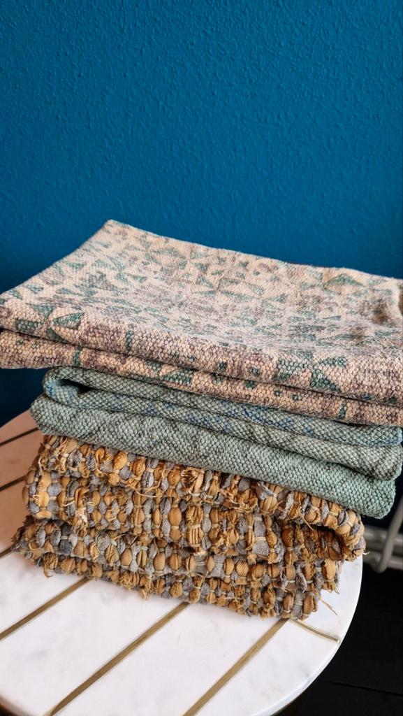 Vintage 6 sierkussenslopen, Huis en Inrichting, Woonaccessoires | Kussens, Ophalen of Verzenden
