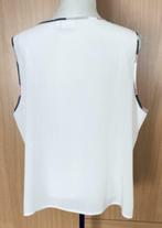 Oscar B witte top maat 50 NIEUW, Kleding | Dames, Wit, Maat 46/48 (XL) of groter, Nieuw, Ophalen of Verzenden