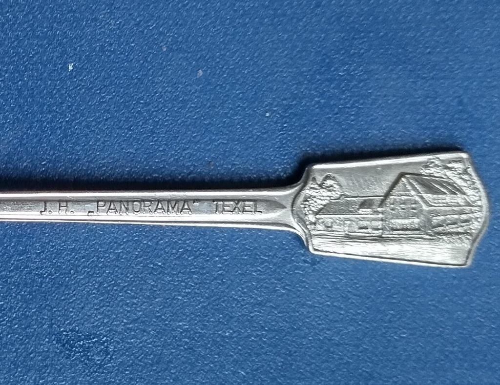 verzilverd lepeltje NJHC, Jeugdherberg Panorama Texel (PAKO), Antiek en Kunst, Ophalen of Verzenden