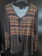 Shirtblouse in boho stijl maat 44/46, Maat 46/48 (XL) of groter, Oranje, Ophalen of Verzenden, Zo goed als nieuw