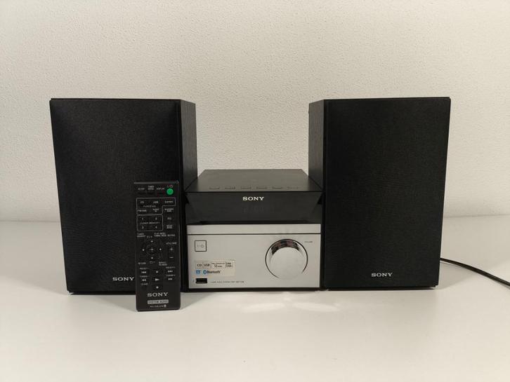 Sony HCD-SBT20B Micro System met Bluetooth en DAB+, Audio, Tv en Foto, Stereo-sets, Gebruikt, Cd-speler, Tuner of Radio, Speakers