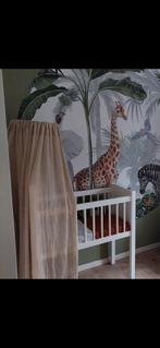 Wieg met hemeltje en klamboe, Kinderen en Baby's, Kinderkamer | Inrichting en Decoratie, Gebruikt, Ophalen, Klamboe