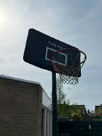 Basketbalpaal met bord, voet en ring met net., Sport en Fitness, Basketbal, Ring, Bord of Paal, Gebruikt, Ophalen