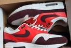 Nike air max 1 burgundy crush 42, Overige kleuren, Nike, Ophalen of Verzenden, Zo goed als nieuw