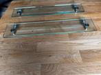 Glazen Plateaus / Legplanken met Onzichtbare Bevestiging., Huis en Inrichting, Woonaccessoires | Wandplanken en Boekenplanken