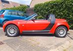 Smart Roadster Cabrio 82 PK SEMI-AUT 2005, Auto's, Automaat, Achterwielaandrijving, Zwart, Overige bekleding