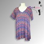 30424 Nieuw A lijn tuniek Created with love mt 56/58  K26, Kleding | Dames, Grote Maten, Ophalen of Verzenden, Zo goed als nieuw