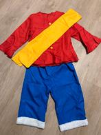 Carnavalskleding One Piece Lufy, Ophalen of Verzenden, Zo goed als nieuw, 134 t/m 140, Jongen of Meisje