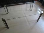 Vintage Peter Ghyczy salontafel, Huis en Inrichting, Tafels | Salontafels, Ophalen, 100 tot 150 cm, 50 tot 100 cm, Glas