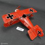 Online Veiling: Blikken vliegtuig DE Red Baron, Antiek en Kunst